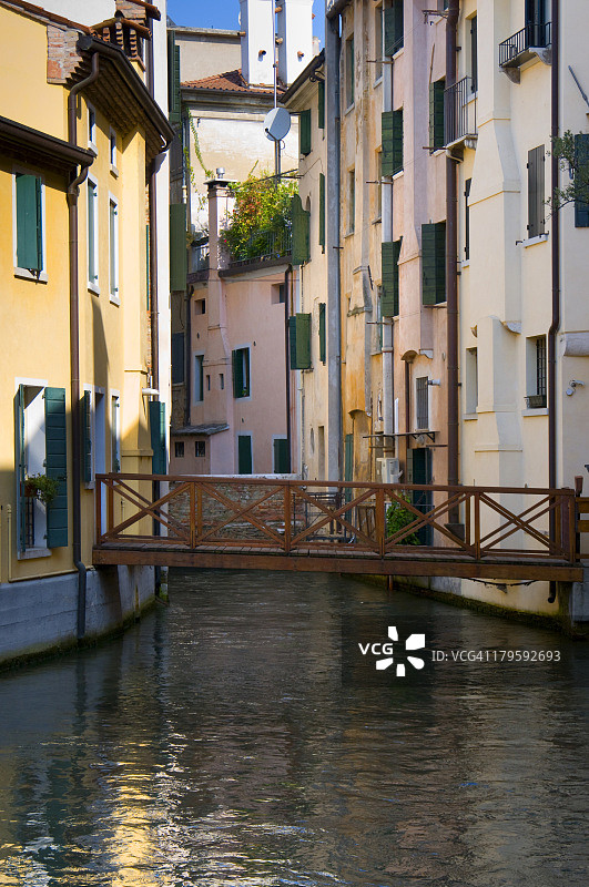 圣莱昂纳多附近的布拉内利运河图片素材