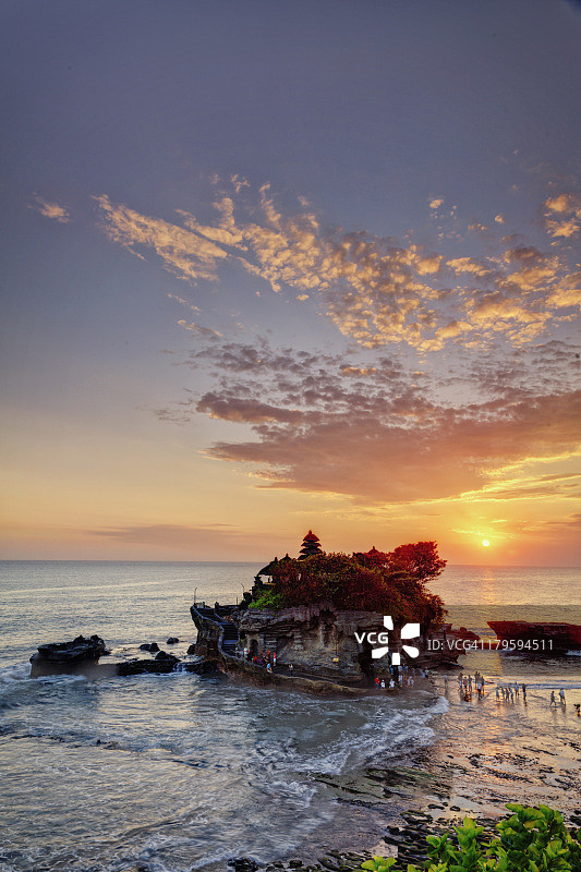 印度尼西亚巴厘岛海神庙图片素材