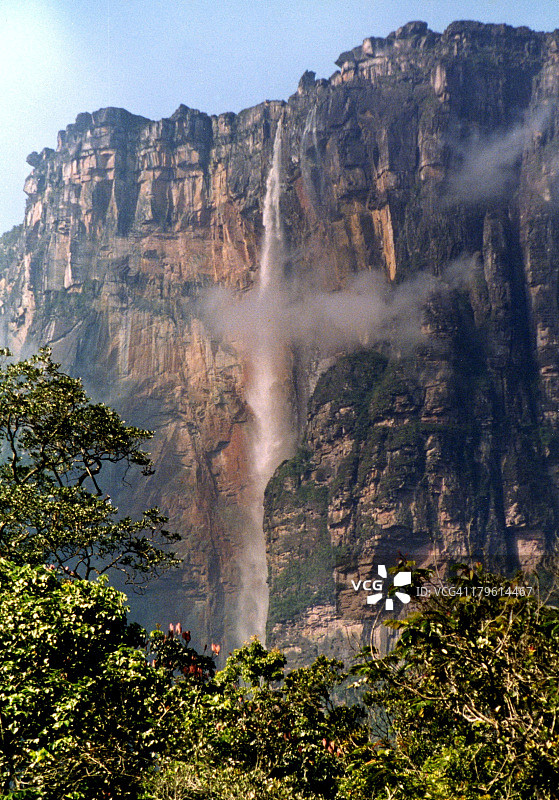 天使瀑布图片素材