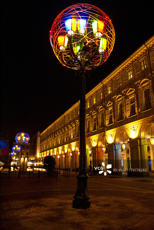 都灵圣卡洛广场图片素材
