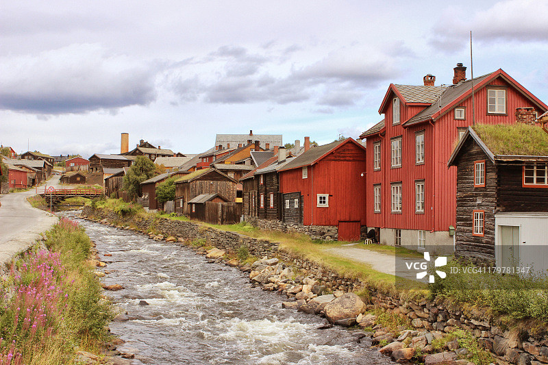 勒罗斯镇图片素材