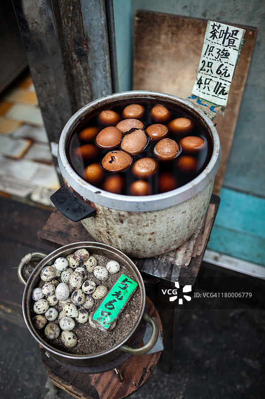 中式酱油茶叶蛋图片素材