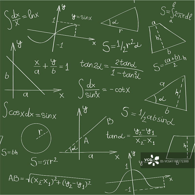 无缝数学背景图片素材