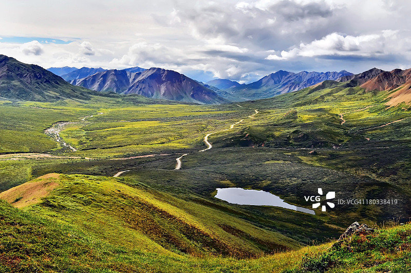 德纳利，阿拉斯加州图片素材