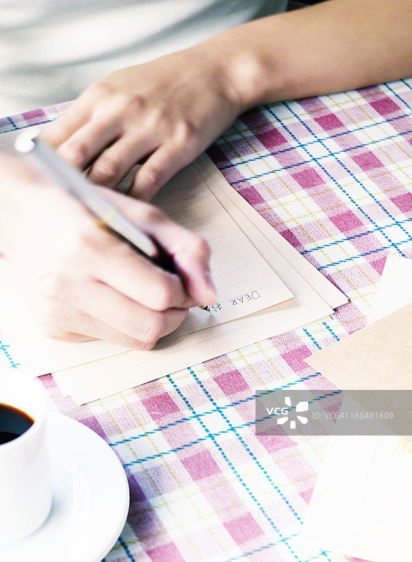 手写信件图片素材