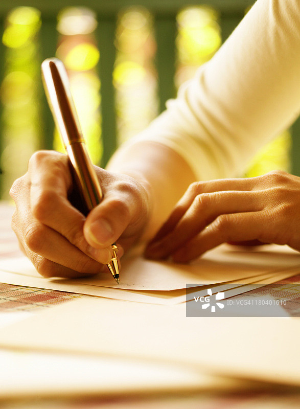 手写信件图片素材