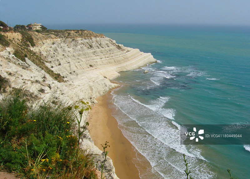 雷阿尔蒙特(阿格里真托) - 土耳其阶梯图片素材