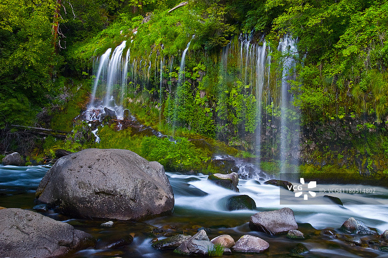 莫斯布雷瀑布图片素材