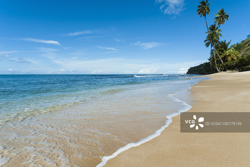 多巴哥，欧文山海湾图片素材