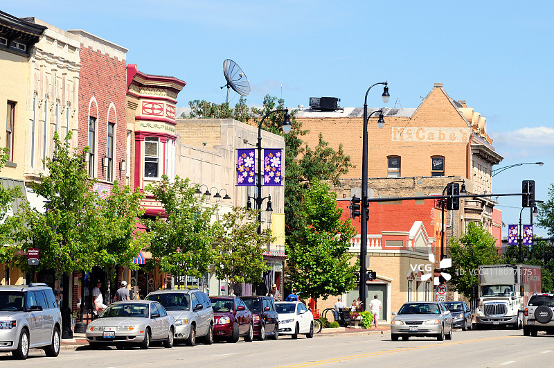 美国主街图片素材