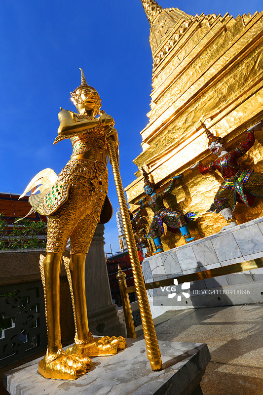 泰国曼谷大皇宫或玉佛寺图片素材