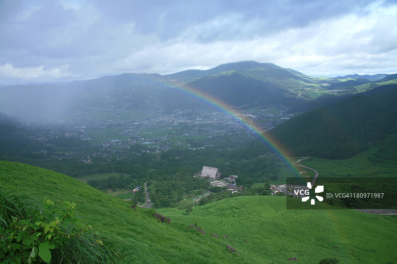 汤布院图片素材