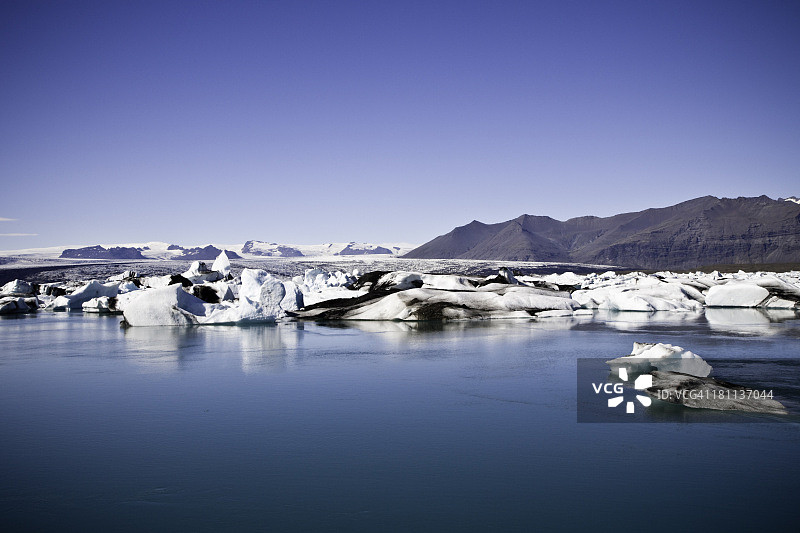 冰岛冰山图片素材