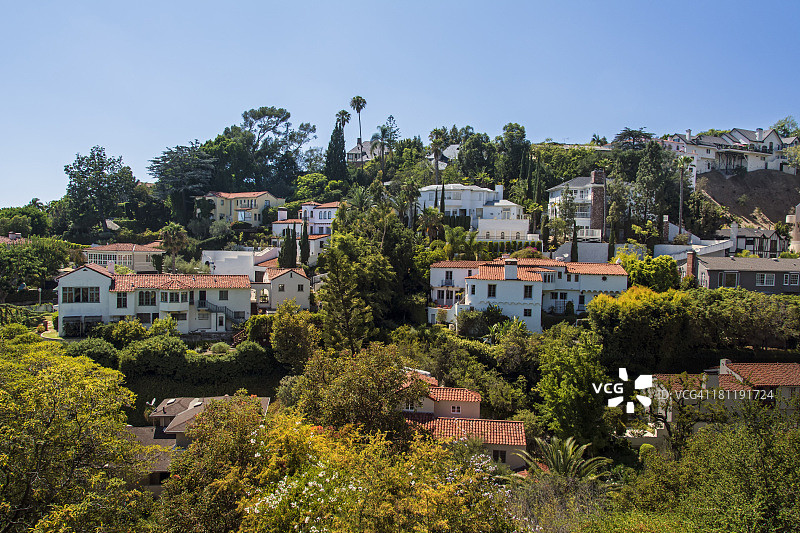 洛杉矶格里菲斯公园的洛斯费利斯图片素材