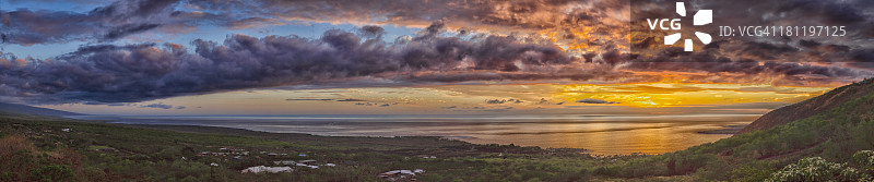 夏威夷Kealakekua海湾HDR全景图片素材