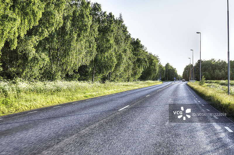 开放的道路图片素材