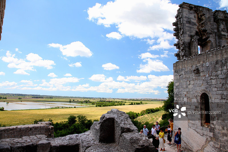 法国普罗旺斯-阿尔卑斯-蓝色海岸蒙马儒修道院图片素材