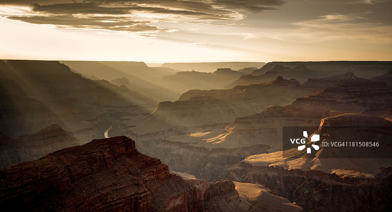 大峡谷日落图片素材