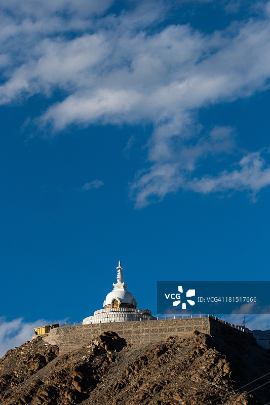 Shanti Stupa图片素材