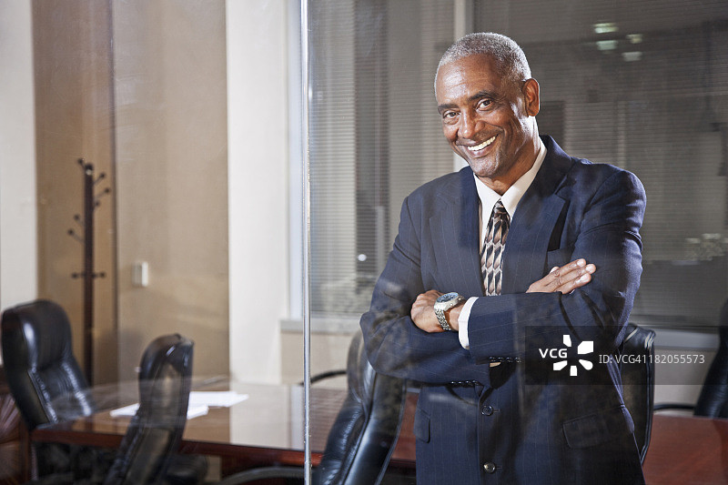 董事会里的非裔美国商人图片素材