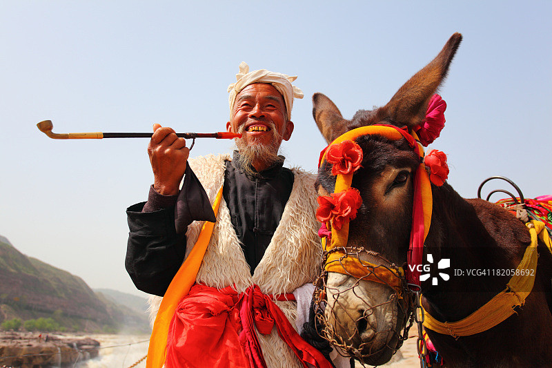 陕西农民图片素材