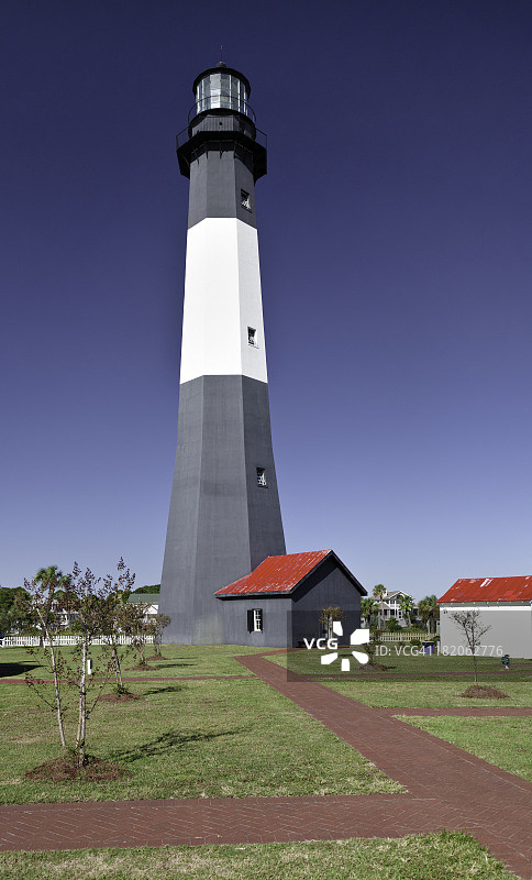 泰碧岛灯塔站图片素材