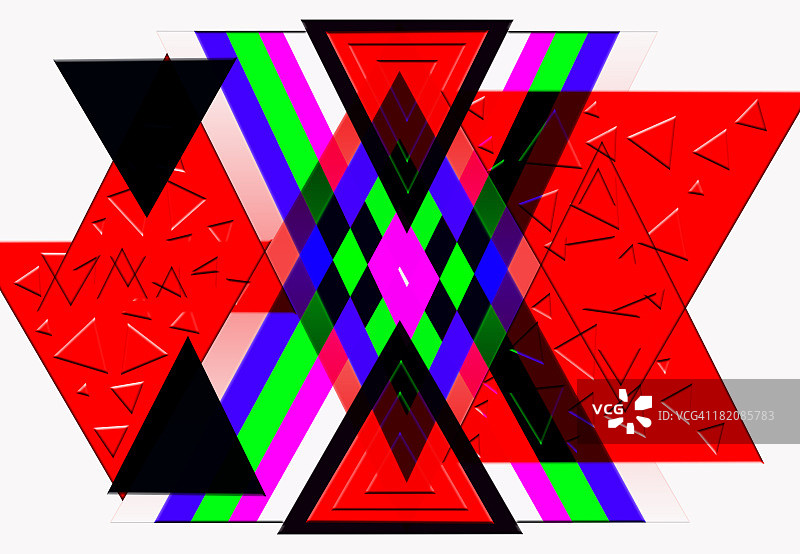 三角形创意抽象设计图片素材