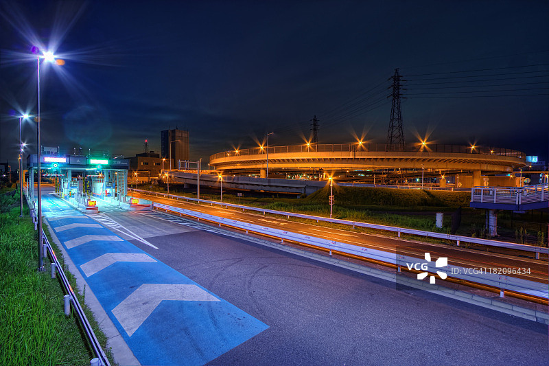 大师循环桥图片素材