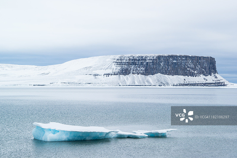 西北航道的冰图片素材