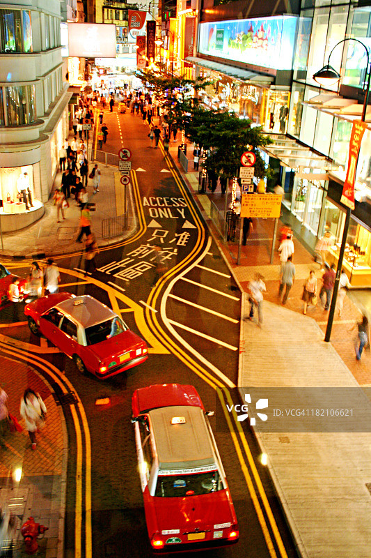 香港购物区图片素材
