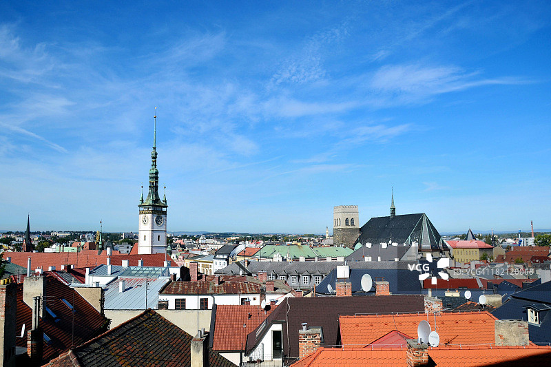 奥洛穆茨天际线图片素材