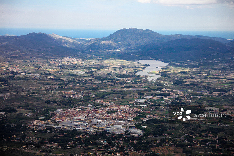 阿尔科伊和贝尼亚雷斯墙图片素材