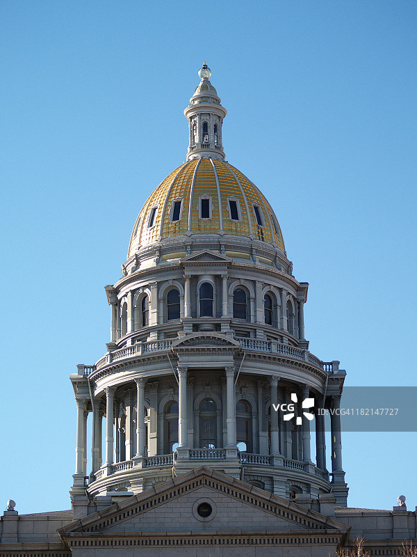 科罗拉多州议会大厦圆顶#4图片素材