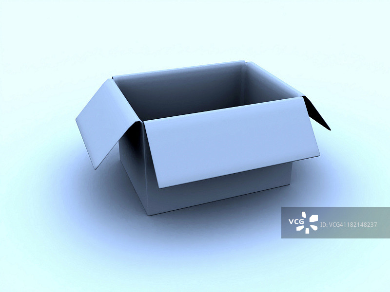 蓝色盒子4图片素材