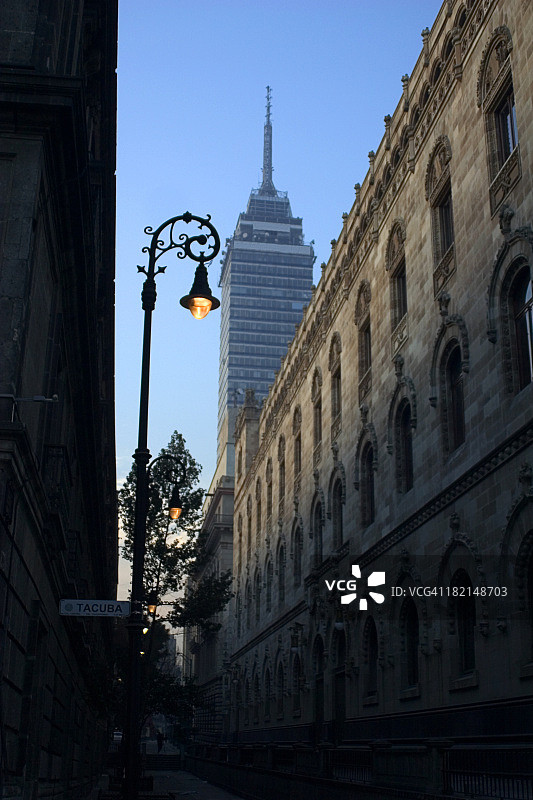 墨西哥城市历史中心图片素材