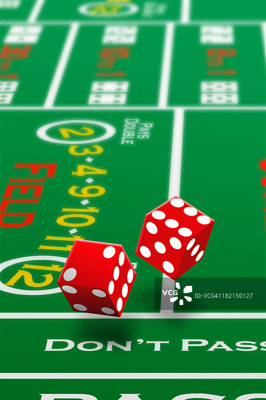 掷骰子台图片素材