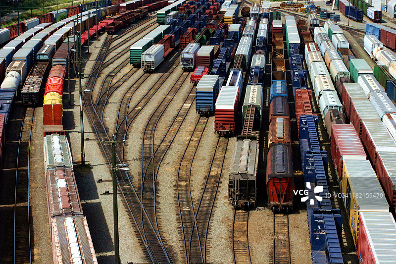 货运列车图片素材