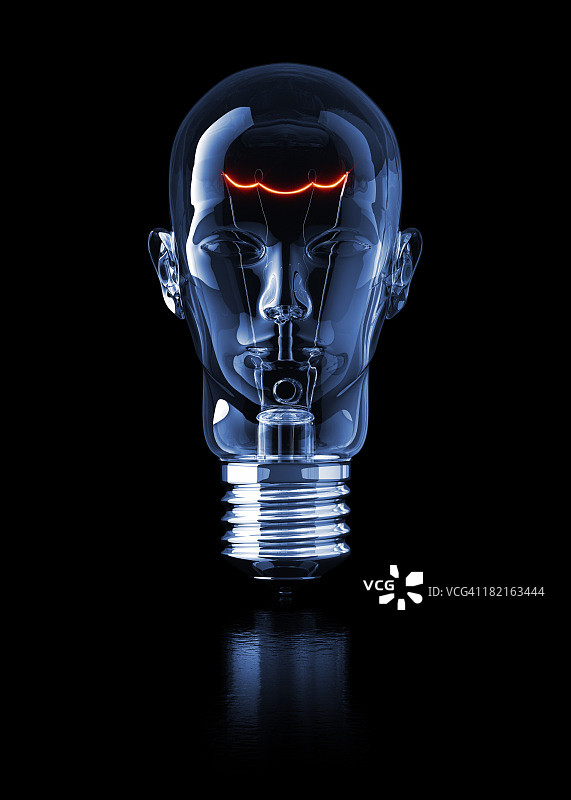 灯泡头图片素材