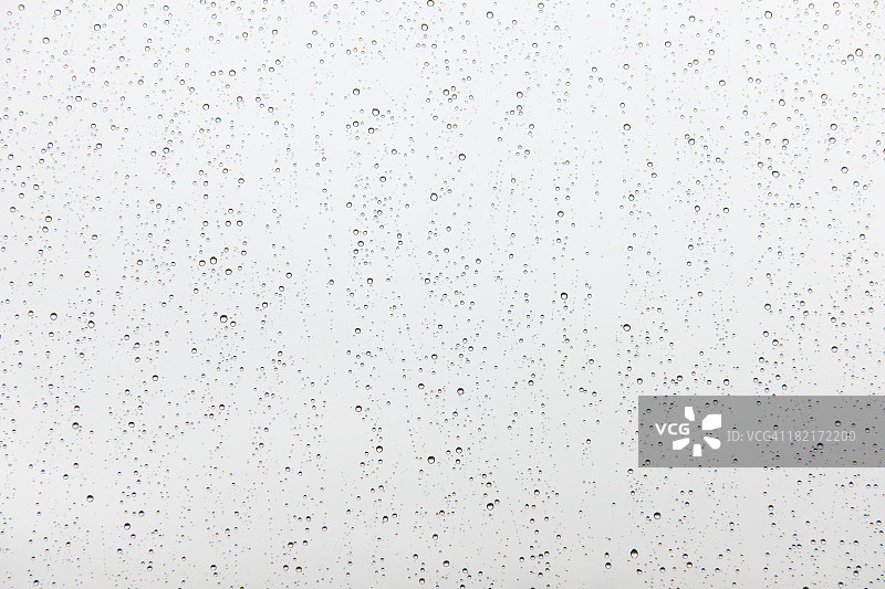 玻璃上的雨滴图片素材