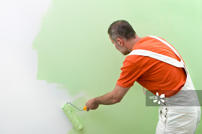 房屋油漆工图片素材