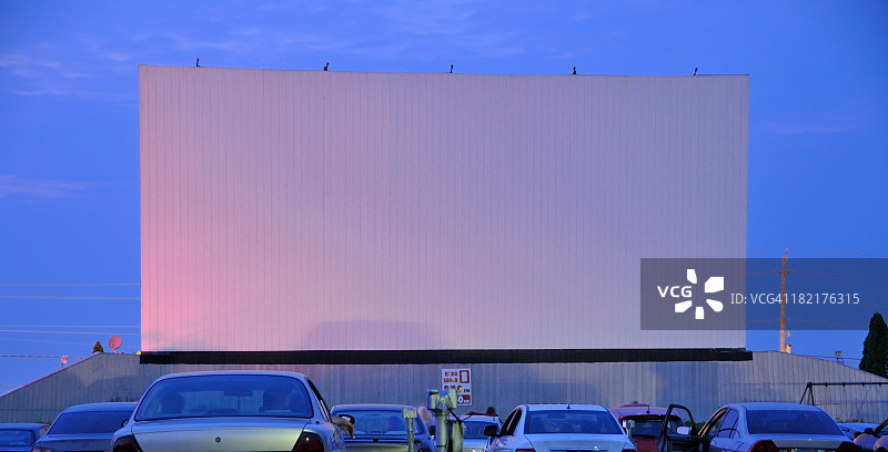 汽车电影院图片素材