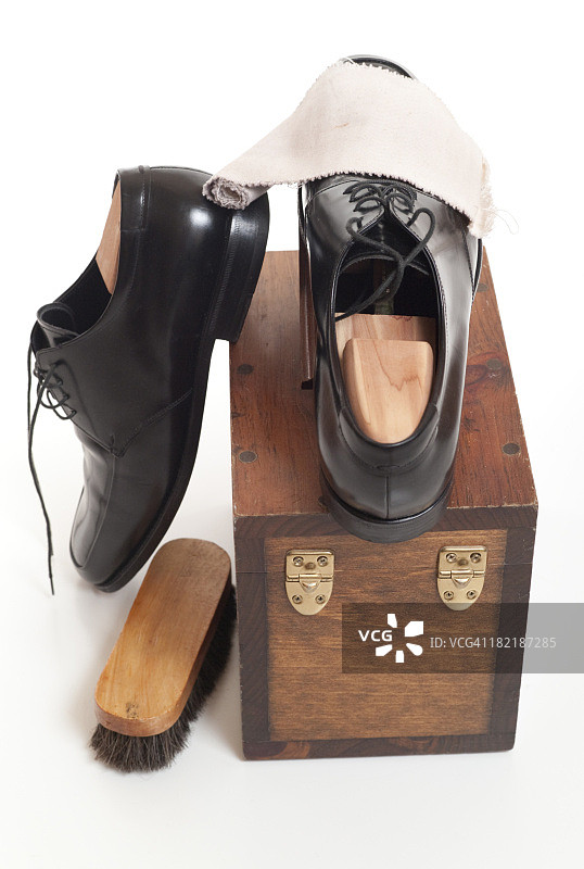 鞋油套装图片素材