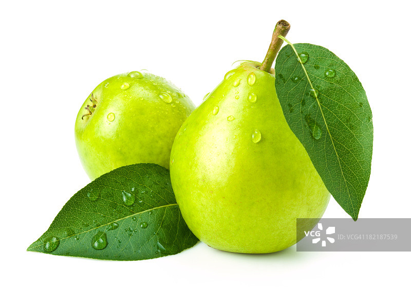 绿色梨子图片素材