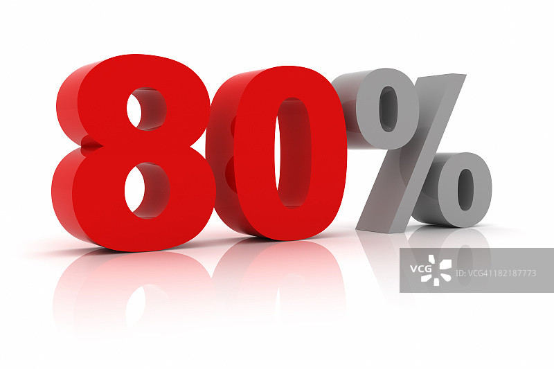 百分之八十图片素材