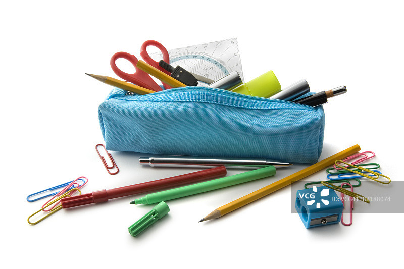 铅笔盒图片素材