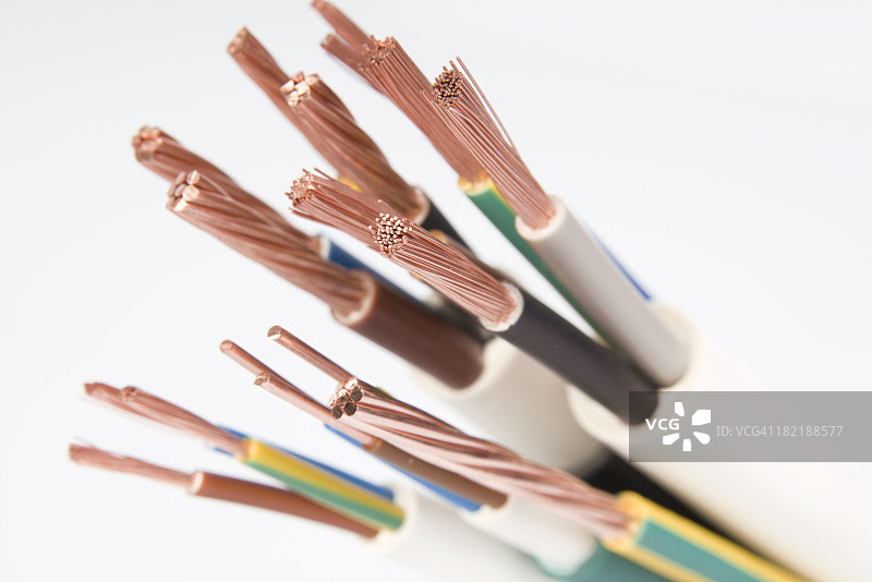 铜制电线图片素材