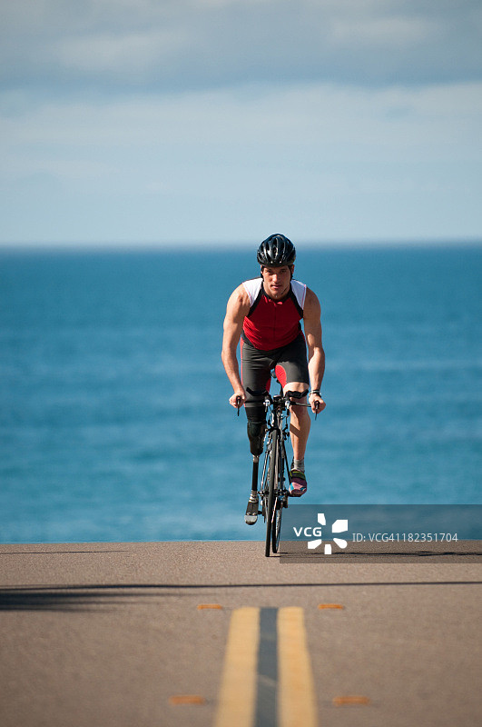 铁人三项自行车图片素材