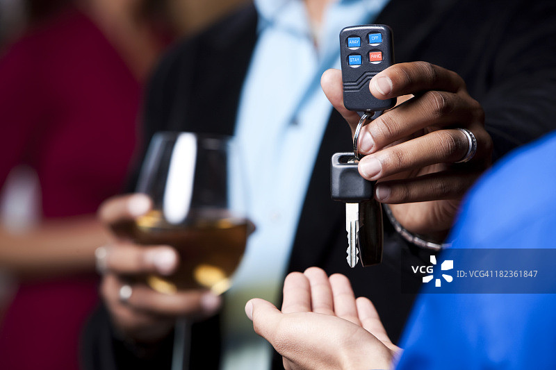 钥匙交接图片素材