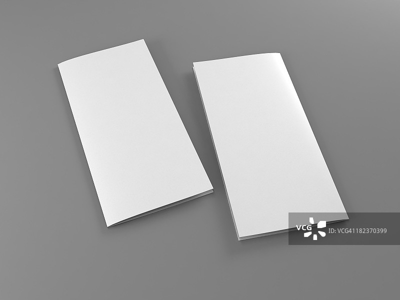 双面折叠宣传单模板图片素材