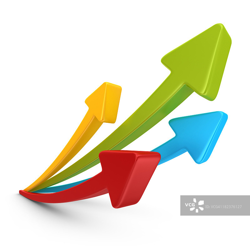 彩色箭头图片素材